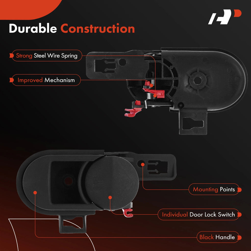 Right Interior Door Handle for Jeep Wrangler JK (2009-2018)