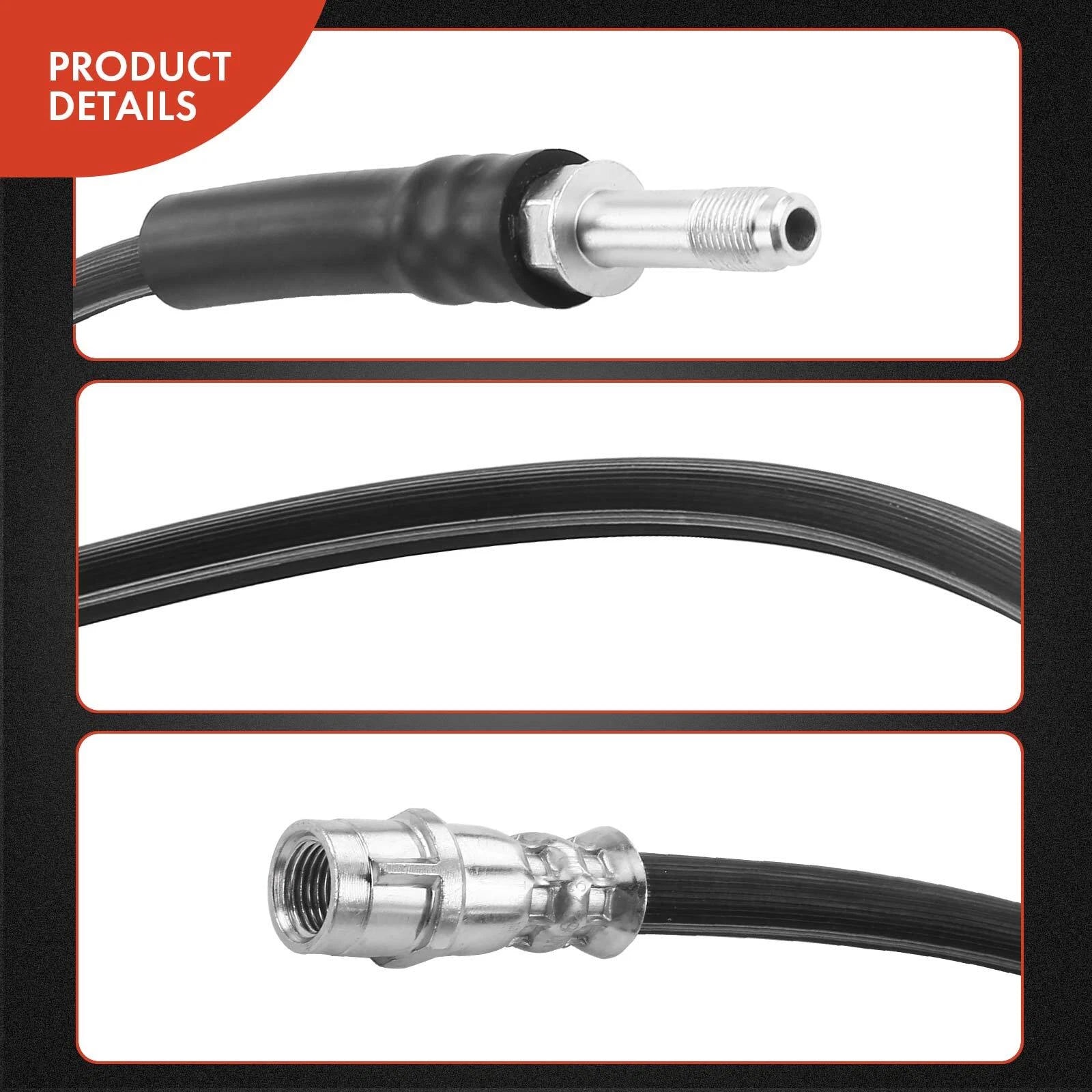 Rear Brake Hydraulic Hose for Mercedes-Benz SLC300 SLK350 (2016–2016)