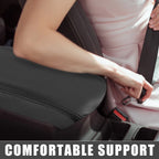 Center Console Cover Armrest Protector for Toyota Corolla Cross (2022) Black