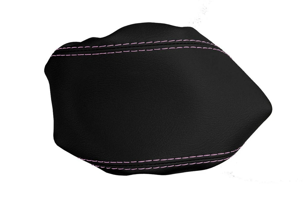 Console Lid Pull Over Cover Leather for Toyota 4Runner (1996–2002) Pink Stitch