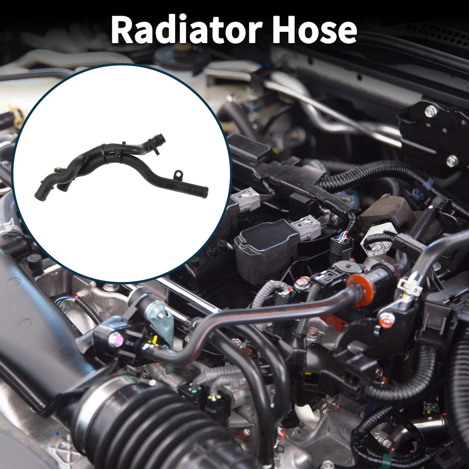 Radiator Hose Coolant Pipe for Audi Q5 (2009–2012) No. 06E121044AF/06E121044E