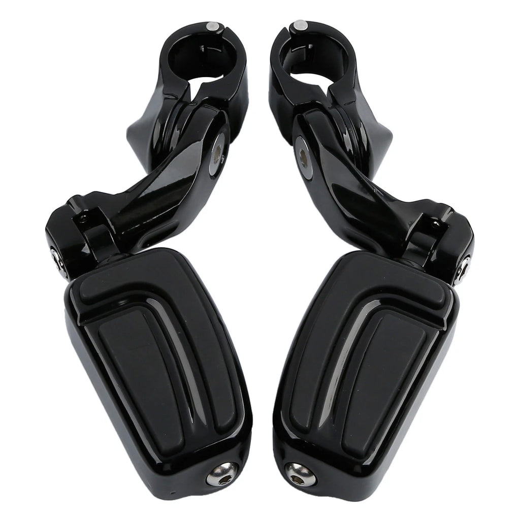 1.25'' 32mm Highway Short Angled Mount Foot Pegs for Harley Softail (2000–2023)