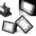 Pair LED License Plate Lights for Mercedes Benz GLK X204 GLK350 (2008–2015)