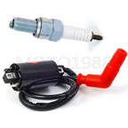 Ignition Coil & Spark Plug for Yamaha Raptor 700 700R YFM700 YFM700R (2009–2018)