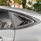 Carbon Style Window Louver Cover for Benz GLC-Class Coupe (2016–2022)