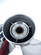3X 15 x 21 Stainless Steel Rebel Propeller for Evinrude Johnson (LH)