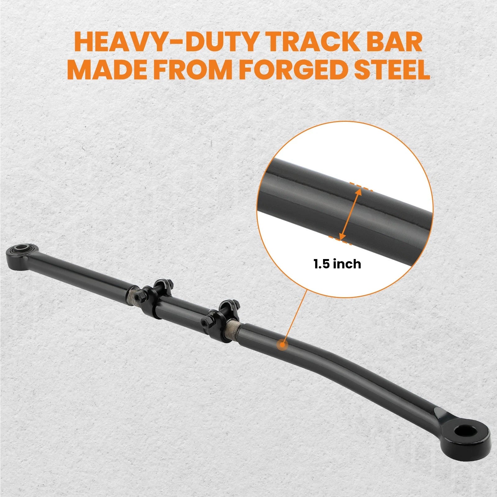 Adjustable Track Bar for Ford F250 F350 4X4 (2005–2016) 0-8" Lift