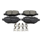 Set of 4 Bosch Rear Ceramic Brake Pads for Ford Edge Explorer Flex Lincoln MKS MKT MKX (2007–2020)