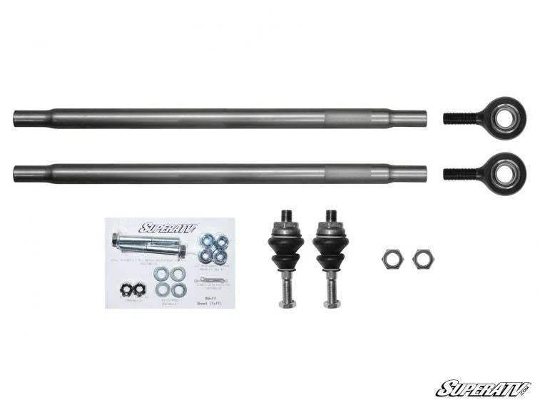SuperATV Heavy Duty Tie Rod Kit for Can-Am Maverick X3 (2017–2023)