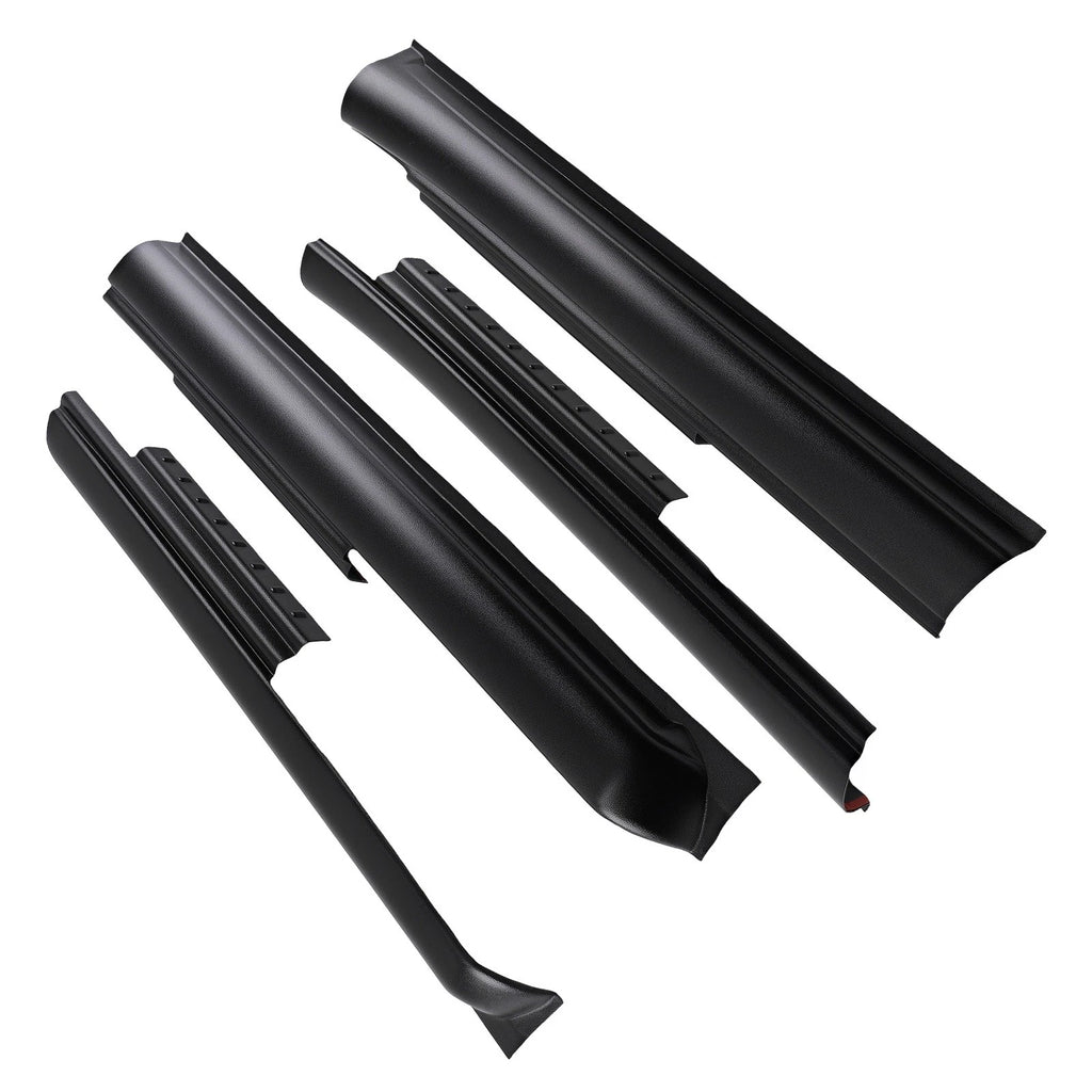 Rocker Panels Guard Sill Covers for Jeep Wrangler JK (2007–2016) 02RPA3953ABK