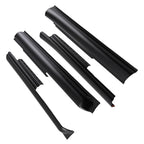 Rocker Panels Guard Sill Covers for Jeep Wrangler JK (2007–2016) 02RPA3953ABK