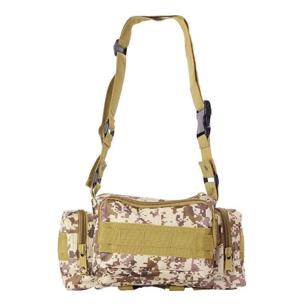 Tactical Waist Pack for Outdoor Camping Hiking (Military)