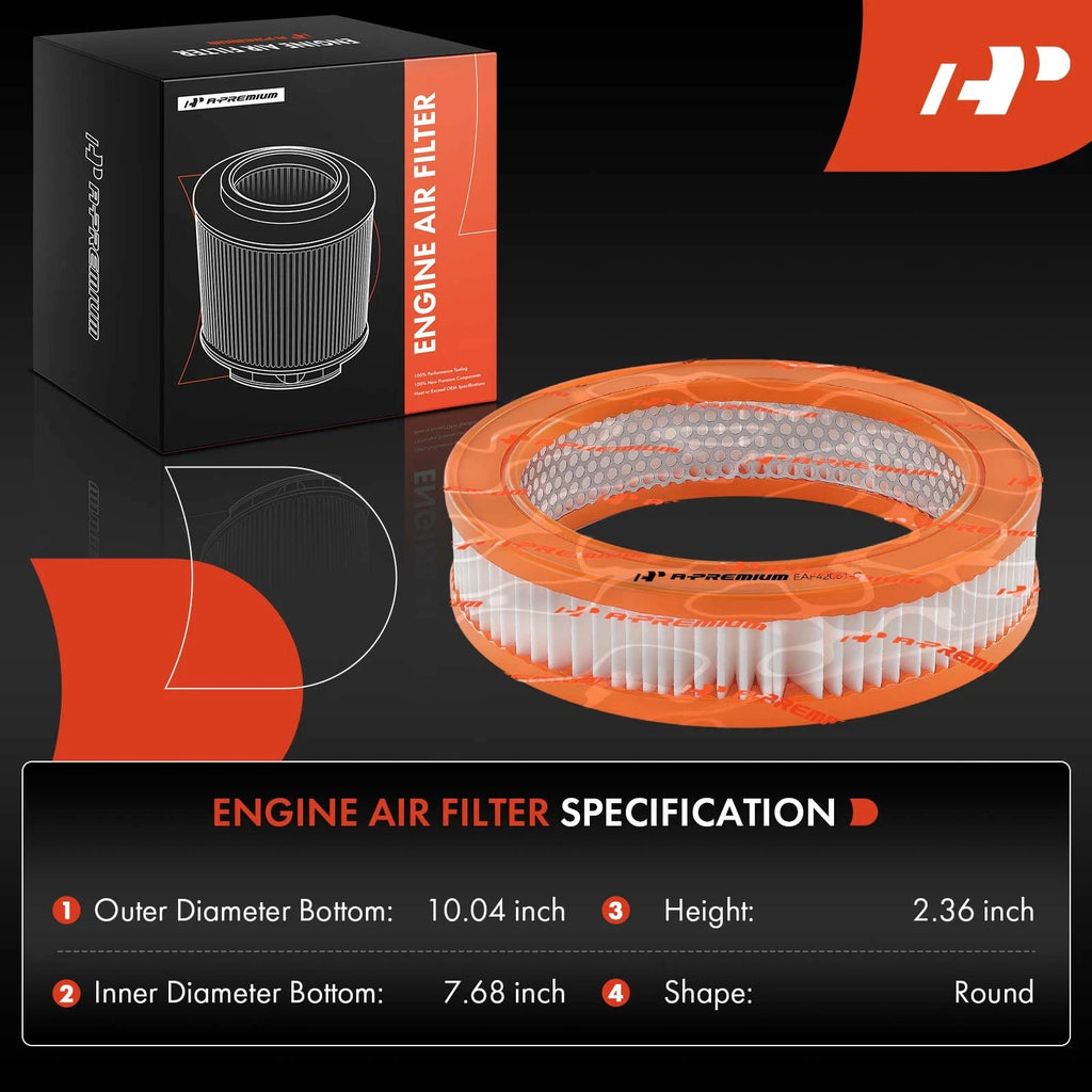 Engine Air Filter for Mitsubishi Mirage (1985-1988)