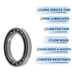 Deep Groove Ball Bearing 75x105x16mm for Scooter Skateboard (1Pc)