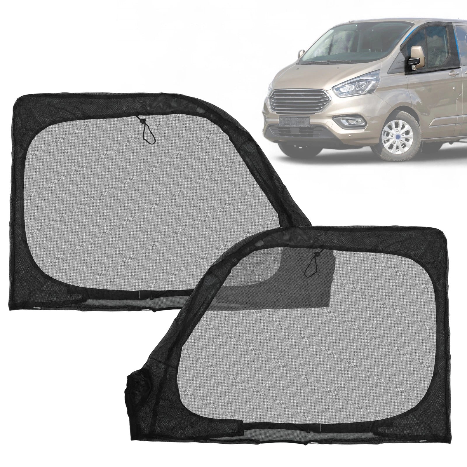 Magnetic Mosquito Screen for Ford Transit Connect (2002–2025) 47x31in