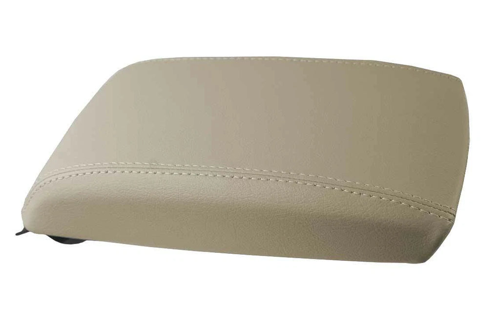 Leather Console Lid Pull Over Armrest Cover for Mazda 6 (2009–2013) Beige