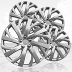 4pc Silver Wheel Covers Hubcaps for Toyota Corolla (2003–2020)