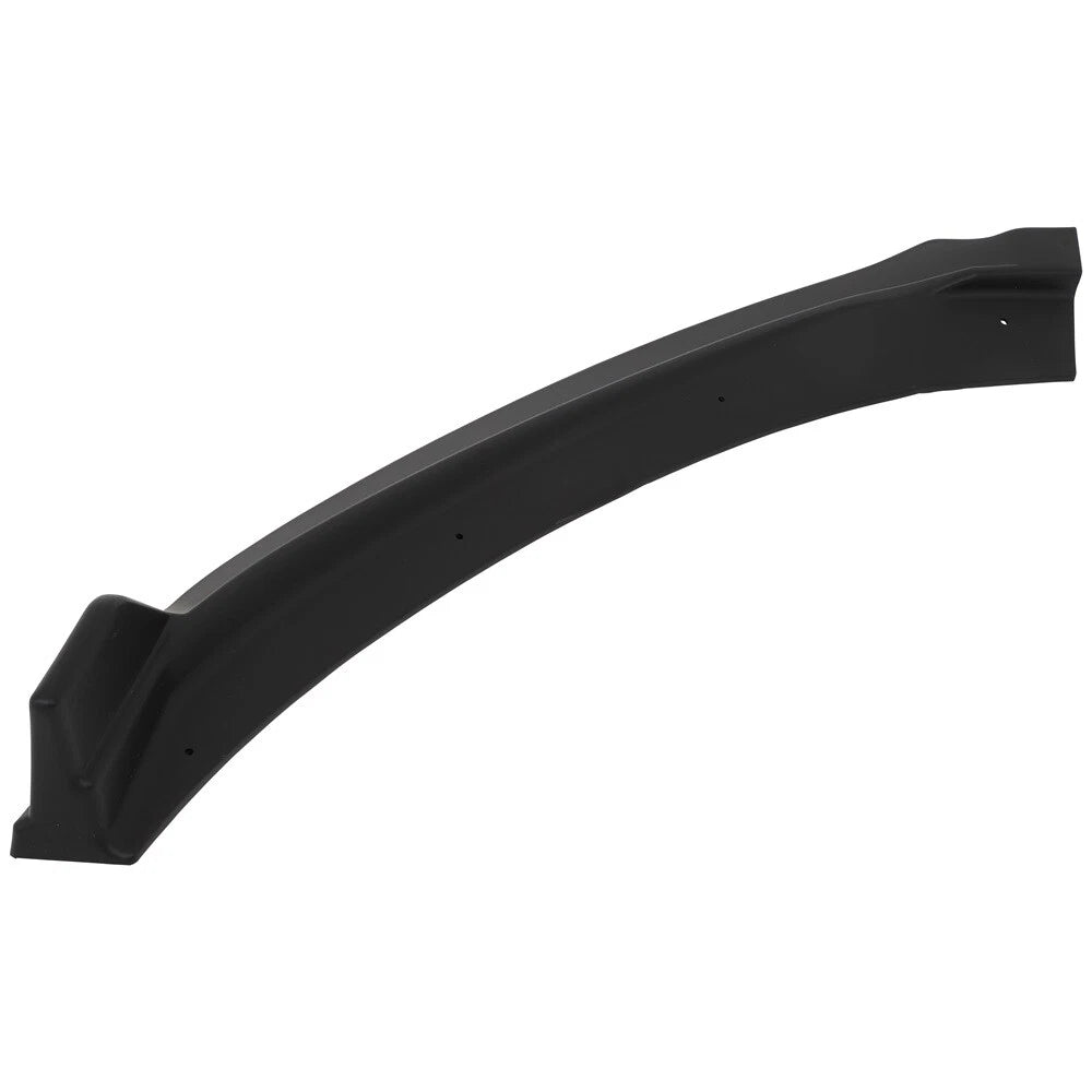 Matte Black 3PC Front Bumper Lip Spoiler for Hyundai Elantra (2017-2018)