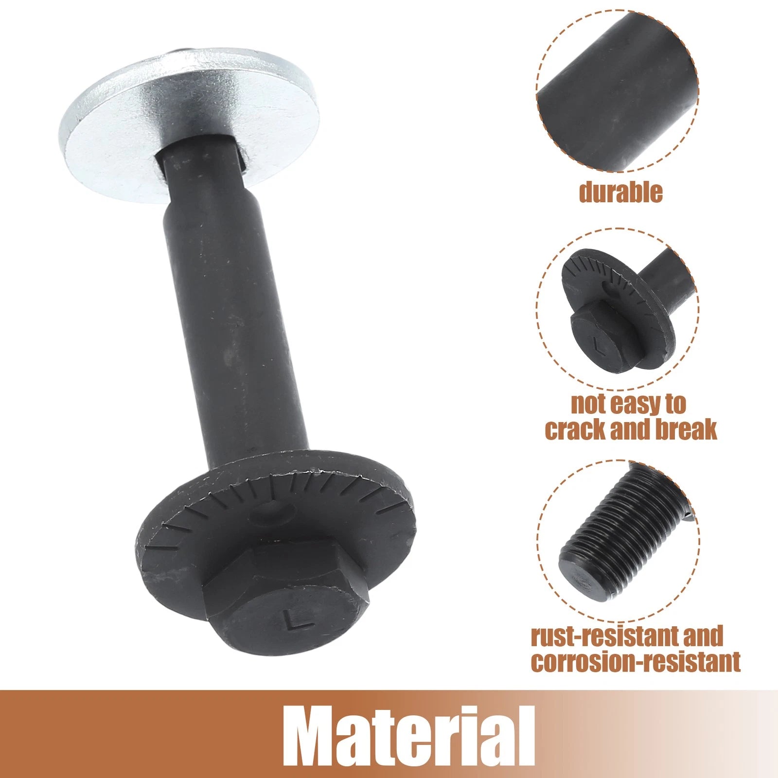 Eccentric Alignment Camber Bolt for Mitsubishi Montero (1999–2006) MR418674