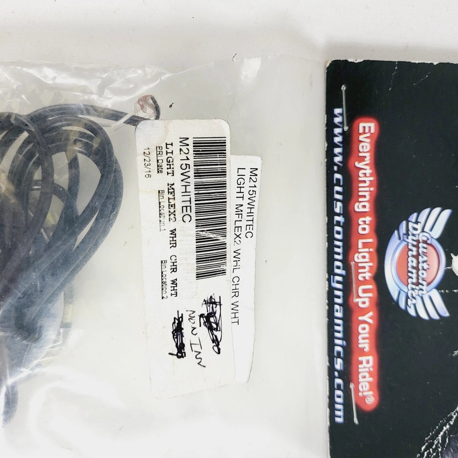 Custom Dynamics Magicflex Wheel Light for Harley-Davidson (Chrome, White LED)