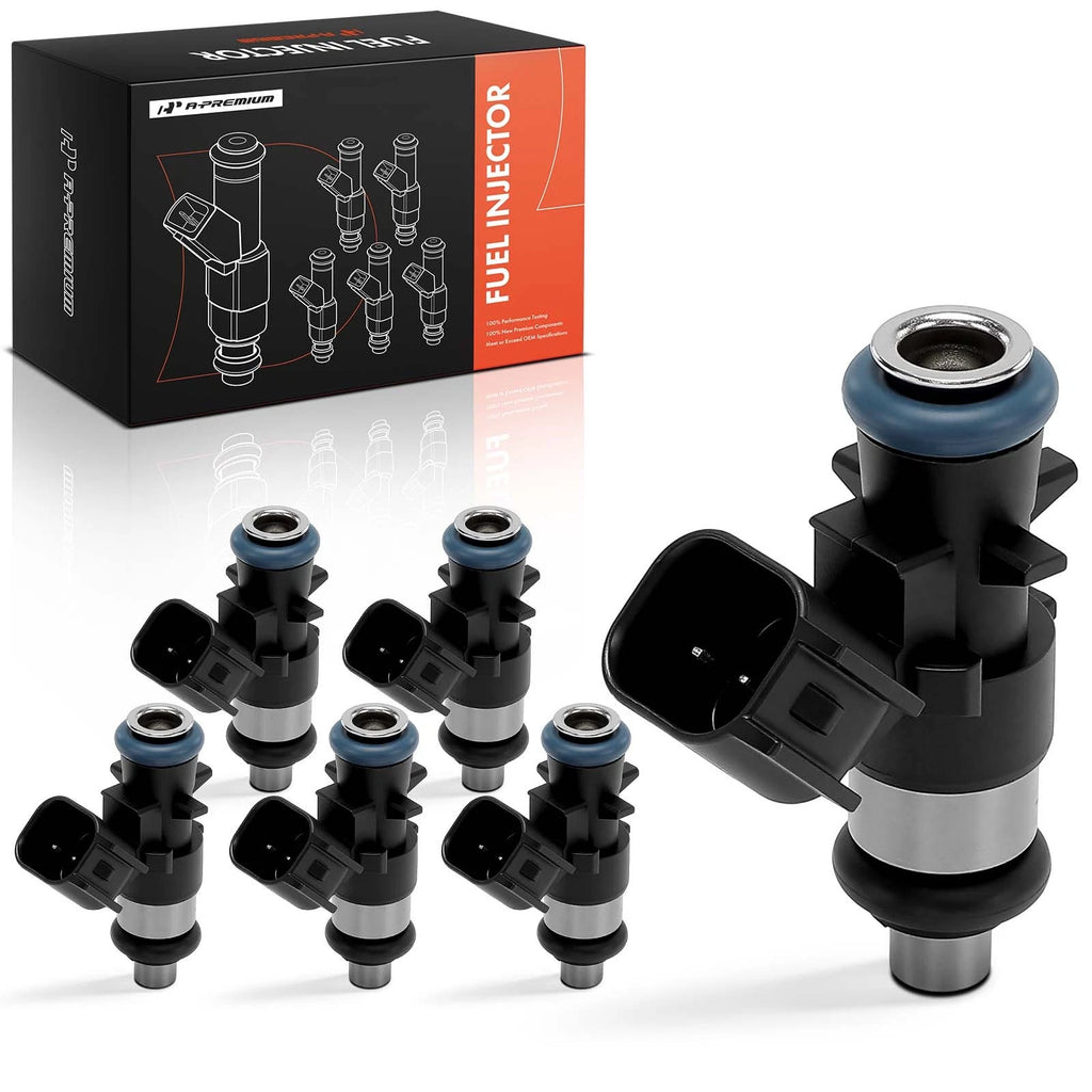 6x Fuel Injector for Ram 1500 (2019–2020) Jeep Grand Cherokee (2018–2024) Wrangler
