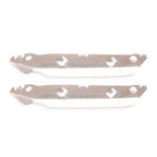 Front Bumper Cover Insert Pair for BMW E90 E91 (2006-2011)