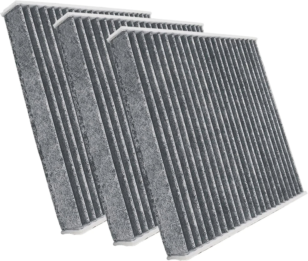 3 Pcs Cabin Air Filter for Chevy Silverado GMC Sierra 1500 Yukon XL (2014–2019)