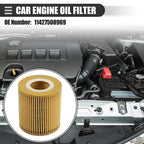Engine Oil Filter with Gasket Set for BMW X3 X1 (2005–2011) No. 11427508969