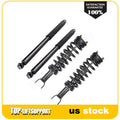 Set of 2 Front Struts + 2 Rear Shock Absorbers for Dodge Ram 1500 (2006–2008)