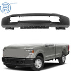 Durable Split Type Black Steel Front Bumper for Ford F-250 F-350 (2023–2025)