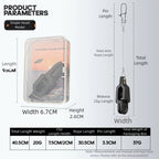 Fishing Line Release Clip for Boat Kite and Planer Fishing