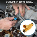 Fuel Injector No. 16600-8W80A for Nissan Tiida 1.8L (2009–2016) 1 Pc Yellow