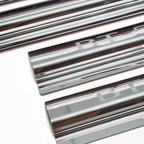 Stainless Chrome Door Sill Scuff Plates for Mazda BT-50 (2021-2025)