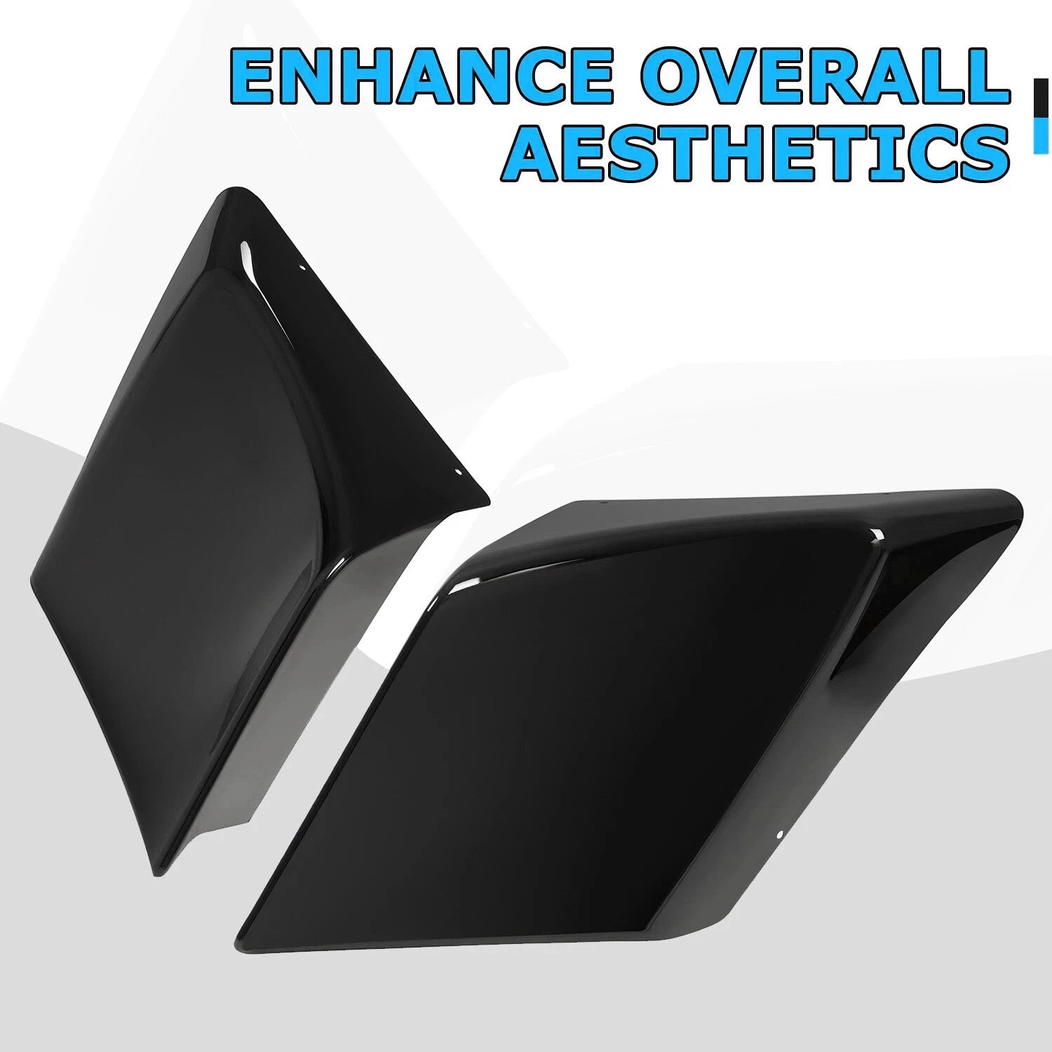 Stretched Extended Side Covers for Harley Touring Road Street Glide (1989–2013)