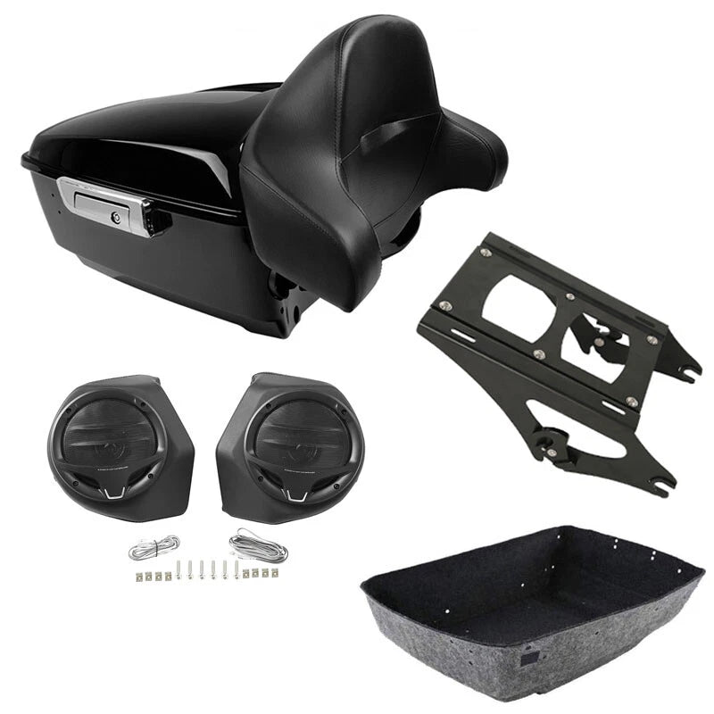Trunk Backrest Speakers for Harley Electra Glide (2014–2026)