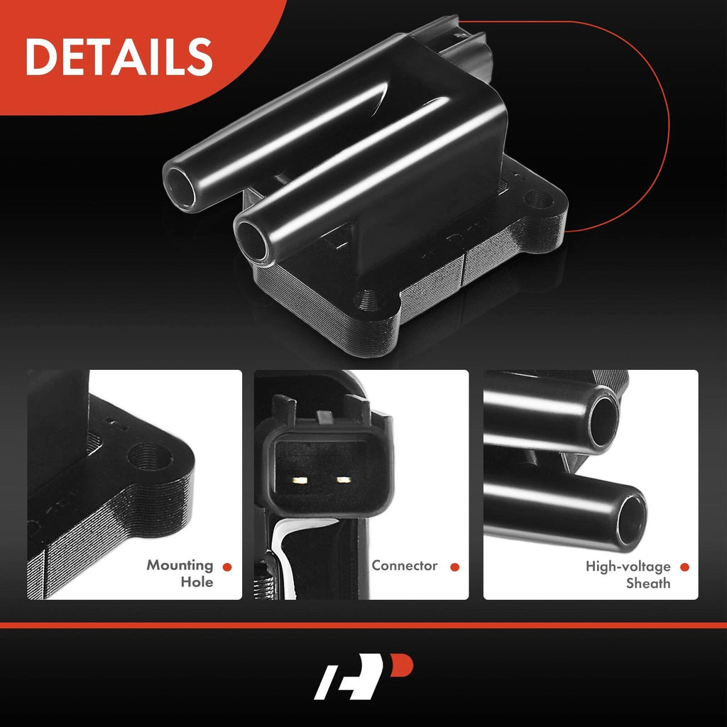 2X Ignition Coil for Mitsubishi Montero (1997–2002) Montero Sport (1997–2004)