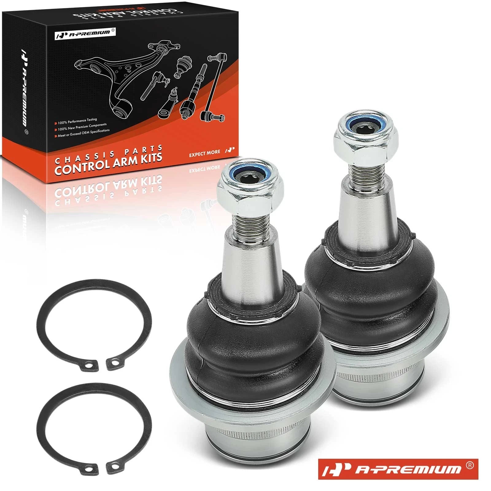 2X Front Lower Ball Joint for Ford F-150 (2021–2024)