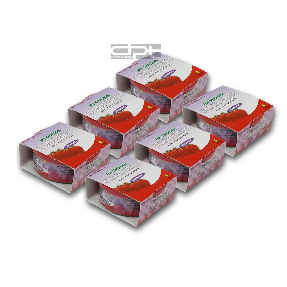 Shaldan Fresh Strawberry Scent Air Freshener for X6 (Japan) 2oz