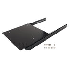 Boat Mount Platform for Universal Electric Anchor Winch (Adjustable, Black)