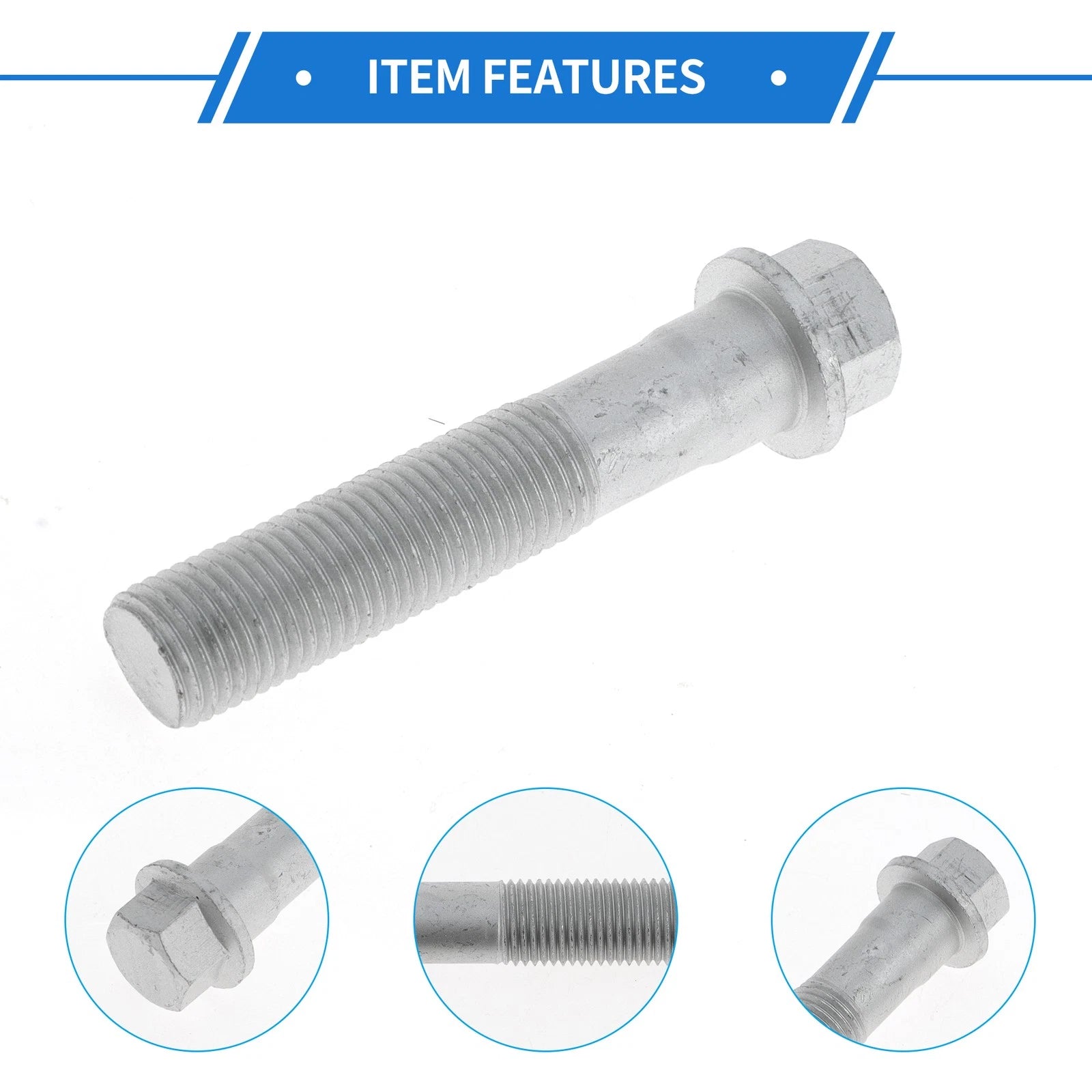 3 Pcs Wheel Hub Bolt No. 917-517/15719028 for Chevrolet Silverado 2500 (1999–2010)