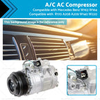 A/C Compressor for Mercedes Benz W163 W164 R170 A208 A209 W140 W220