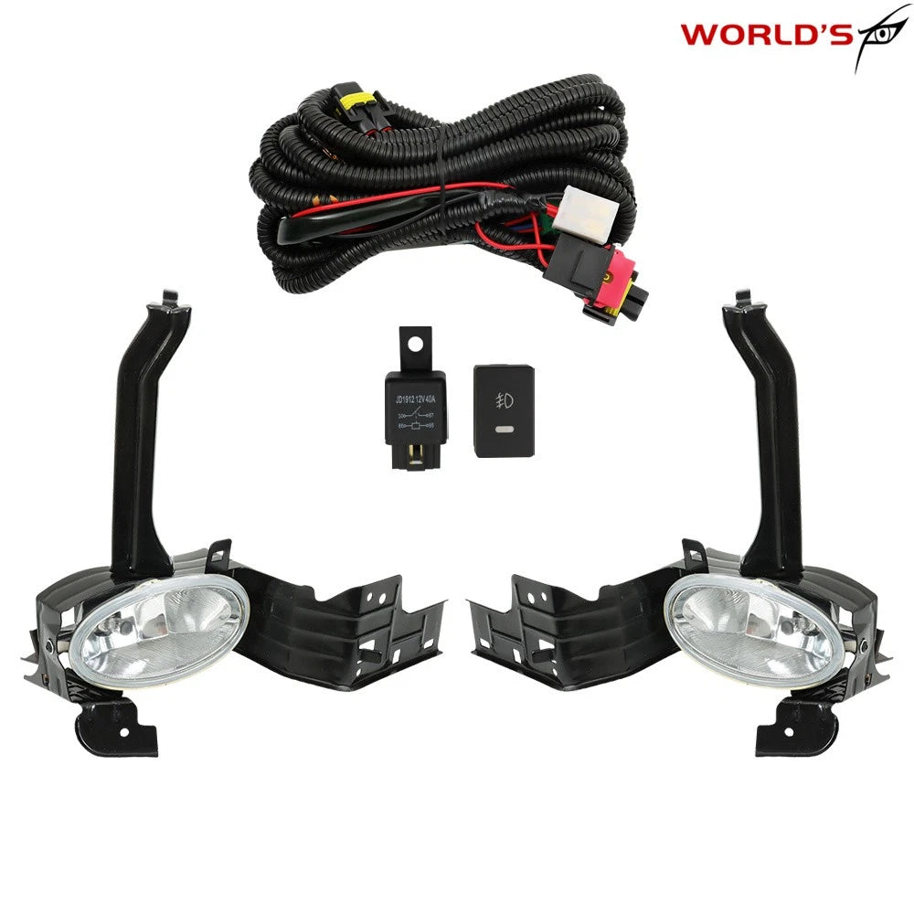 Set of 2 Front Bumper Fog Lights for Honda Accord Sedan (2008–2010)