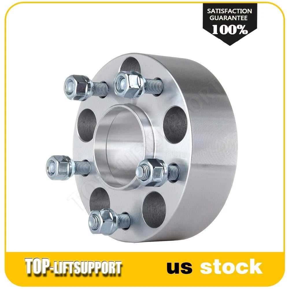 Set of 4 Wheel Spacers for Chevy S10, Blazer, Corvette (Hub Centric)