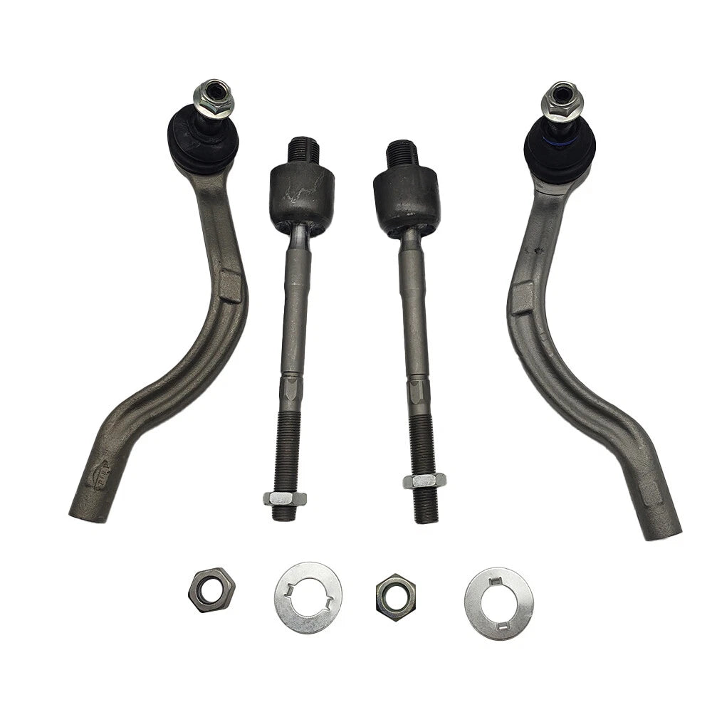 Set of 2 Inner Outer Tie Rod Ends for Maserati Ghibli Quattroporte (2014–2017)