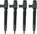 4X Fuel Injector 295700-0560 23670-0E020 for Toyota Fortuner Hilux Revo (2015–2023)