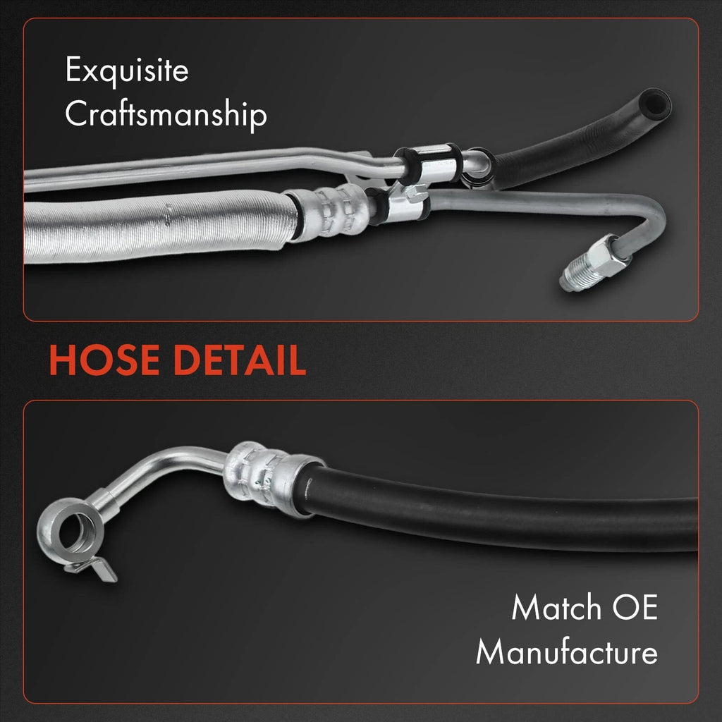 Power Steering Pressure & Return Line Hose for Toyota Sienna (2004–2006 AWD)