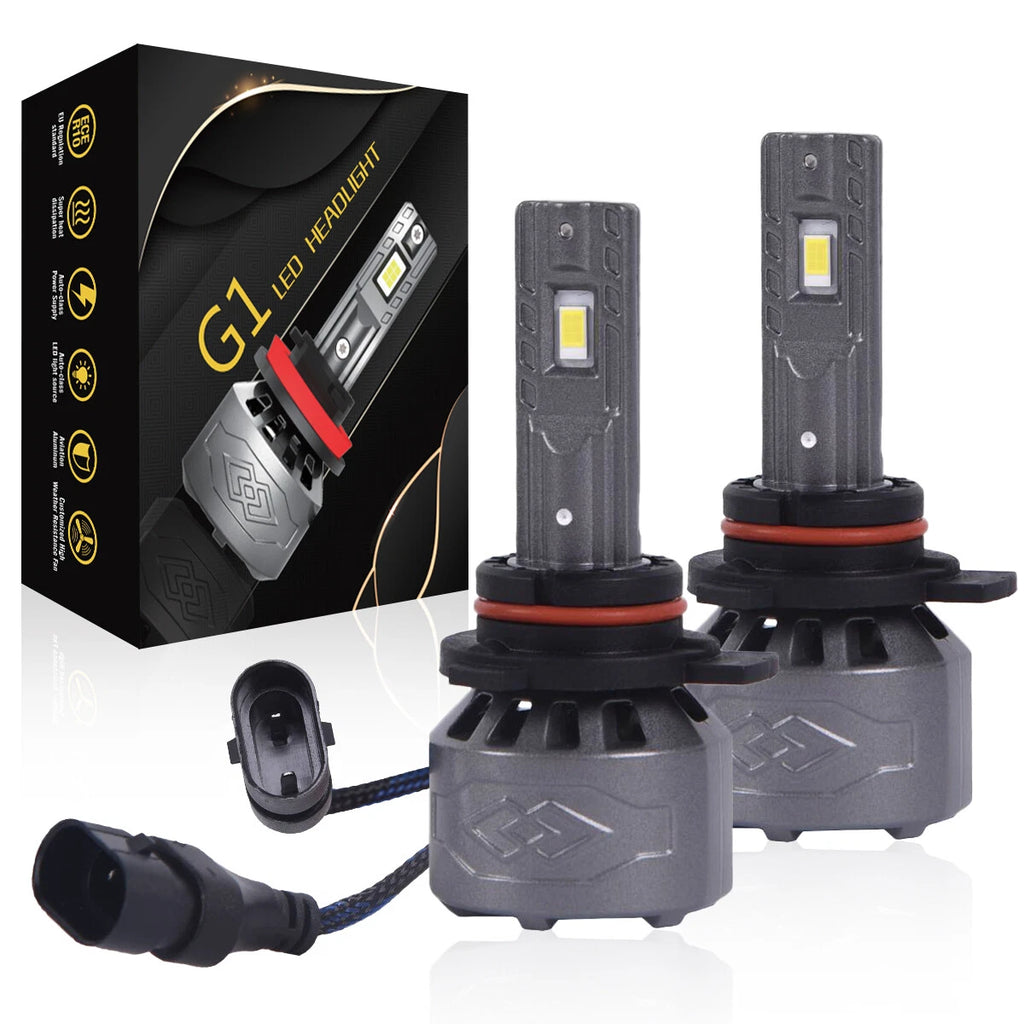 Set of 2 LED Headlight Bulbs for  (9012)