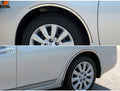 4p Luxury FX Chrome Stainless Wheel Trim (Long) For 2013-2015 Nissan Sentra