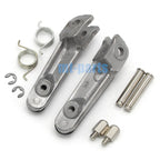 Front Footrest Pegs for Honda CBR954RR Fireblade (2002–2003)