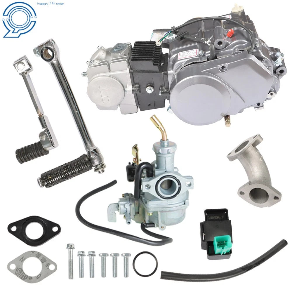 125cc 4-Stroke Engine Motor Kit for Honda CRF50 XR50 Z50 (2004–2023)